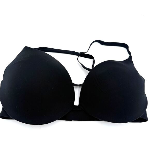 SKIMS Other - Skims Black Onyx Customfit 2 in 1 Push-Up Bra NWOT Size 34D